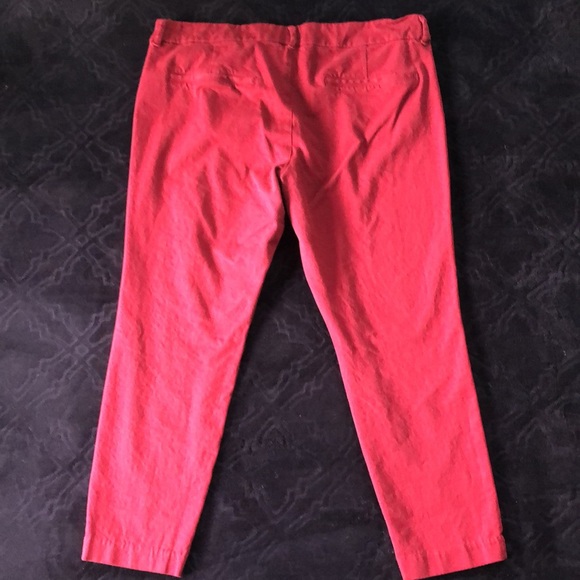 Old Navy Pixie Pant in Red - Sz 14 - Picture 3 of 5